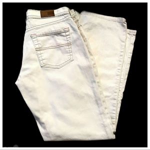 Tommy Hilfiger boyfriend white jeans - size 4